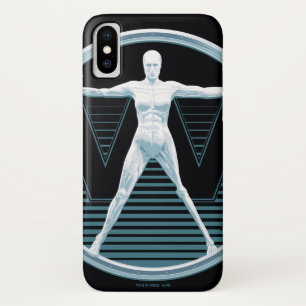 Westworld Vitruvian Android Logo iPhone X Case