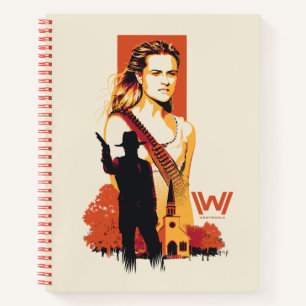 Westworld Wyatt & Man in Black at White Church Notebook