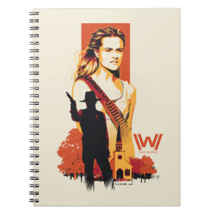 Westworld Wyatt & Man in Black at White Church Notebook