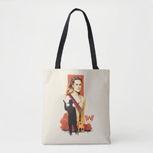 Westworld   Wyatt & Man in Black at White Church Tote Bag