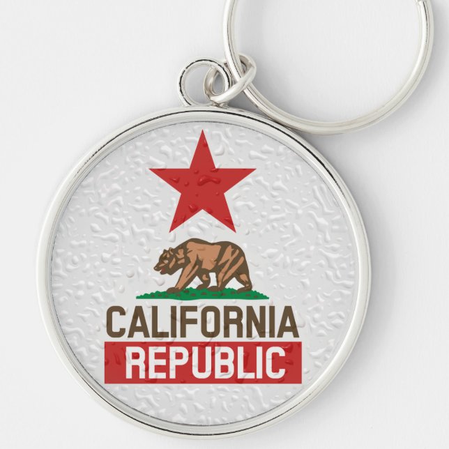 Wet California Republic Decor Key Ring (Front)