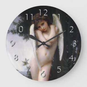 Wet Cupid (L’Amour Mouillé) Large Clock