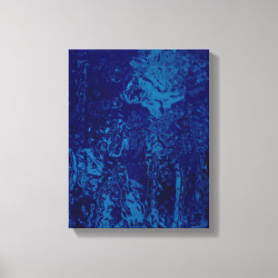 Wet Flower - Wrapped Canvas