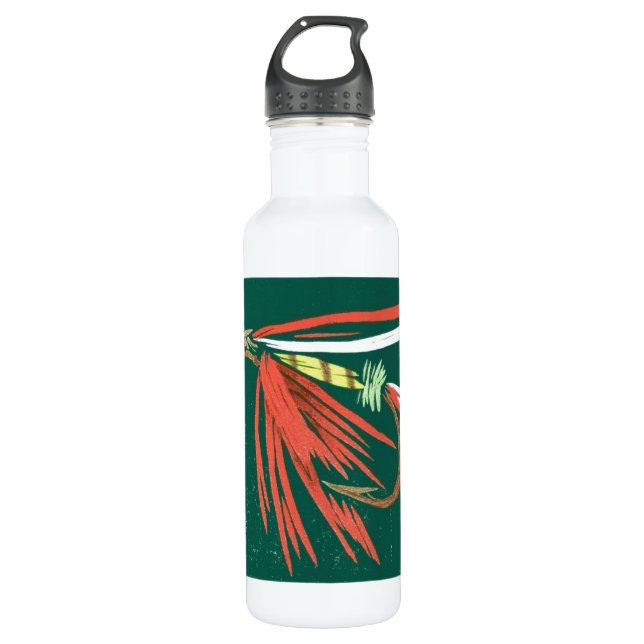 Wet Fly Water Bottle (Front)