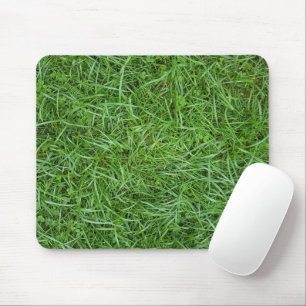 Wet Green Grass Mouse Mat