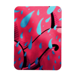 wet paint magnet