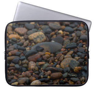 Wet Pebbles Laptop Sleeve