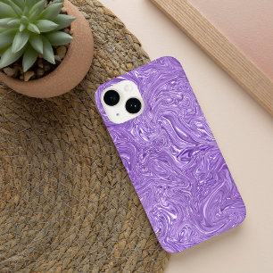 Wet Purple Modern Abstract  Case-Mate iPhone 14 Case
