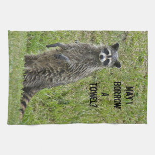 Wet Racoon Kitchen Towel