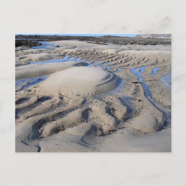 Wet Sand Postcard (Front)