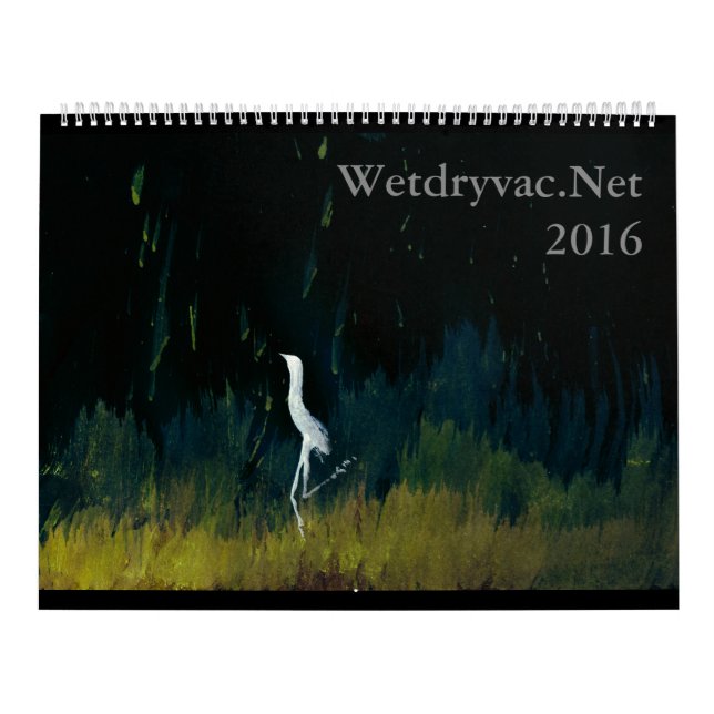 Wetdryvac Net 2016 Calender Calendar (Cover)