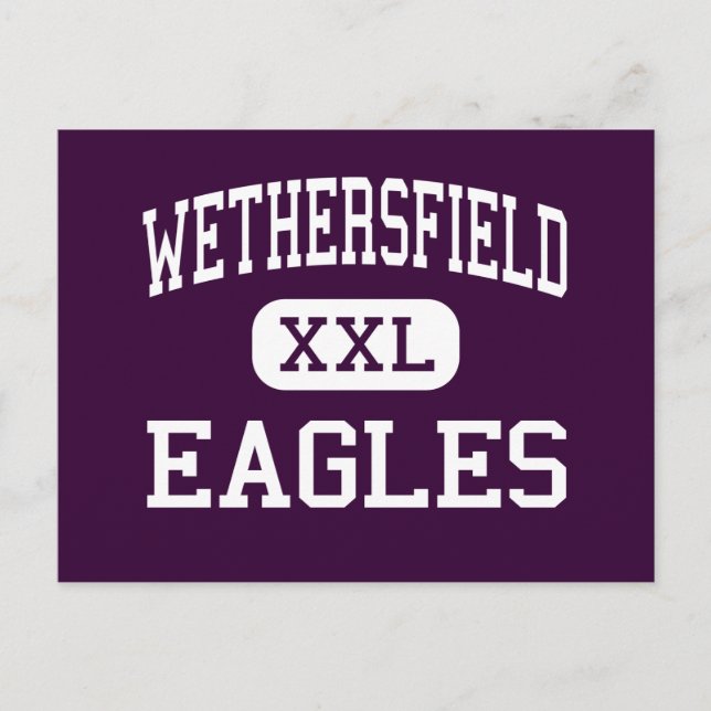 Wethersfield - Eagles - High - Wethersfield Postcard (Front)