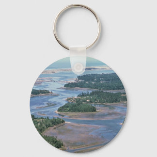 Wetland, South Slough Coos Bay, OR Key Ring