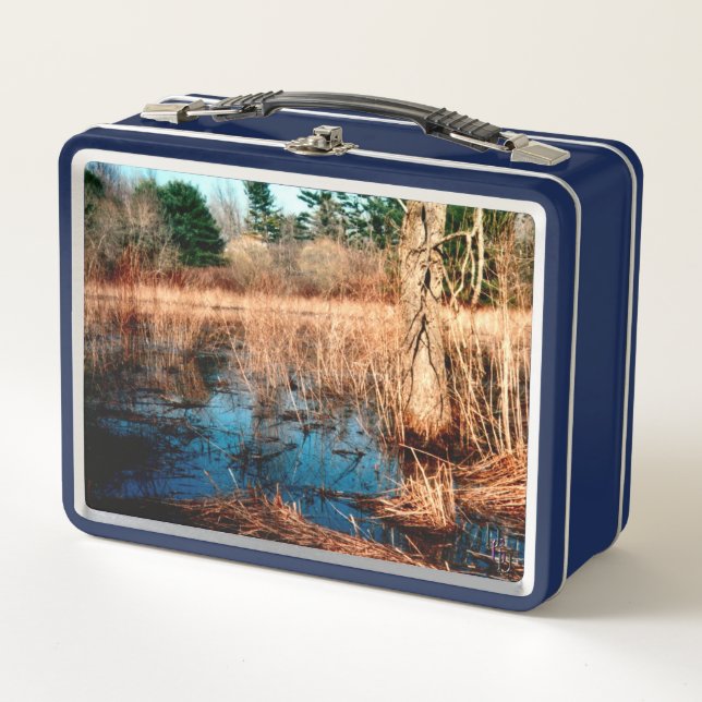 Wetlands Metal Lunch Box (Front)
