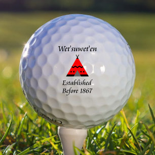 Wet'suwet'en Canada Established Before 1867 Teepee Golf Balls