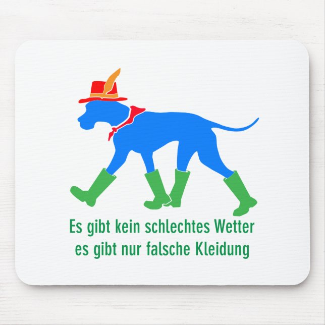 Wetterdogge Mouse Mat (Front)