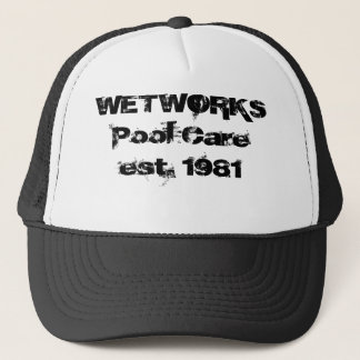 WETWORKS Pool Careest. 1981 Trucker Hat