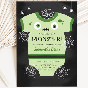 We've Created a Monster Baby Shower Invitation