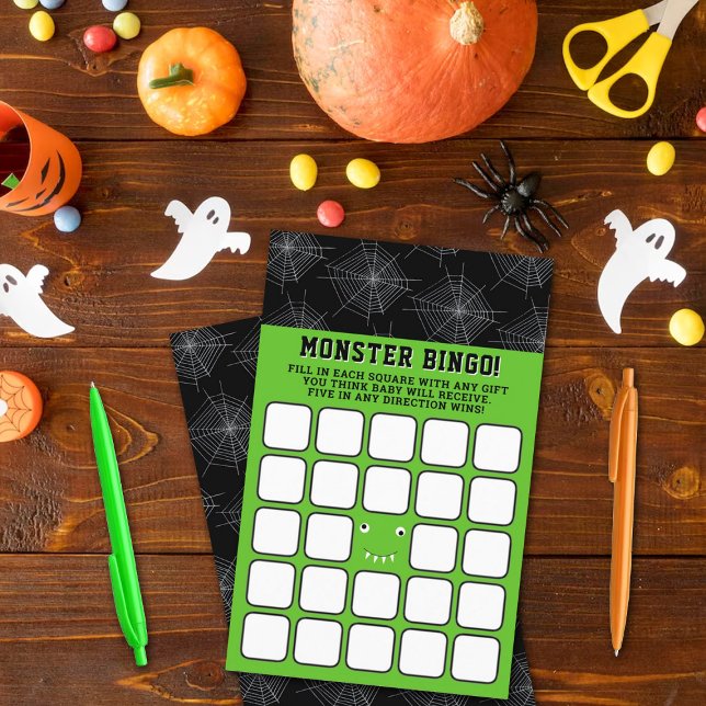 "We've Created A Monster" Halloween Baby Shower (Creator Uploaded)