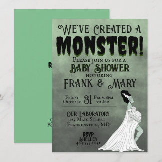 We've Created a Monster! Invitation