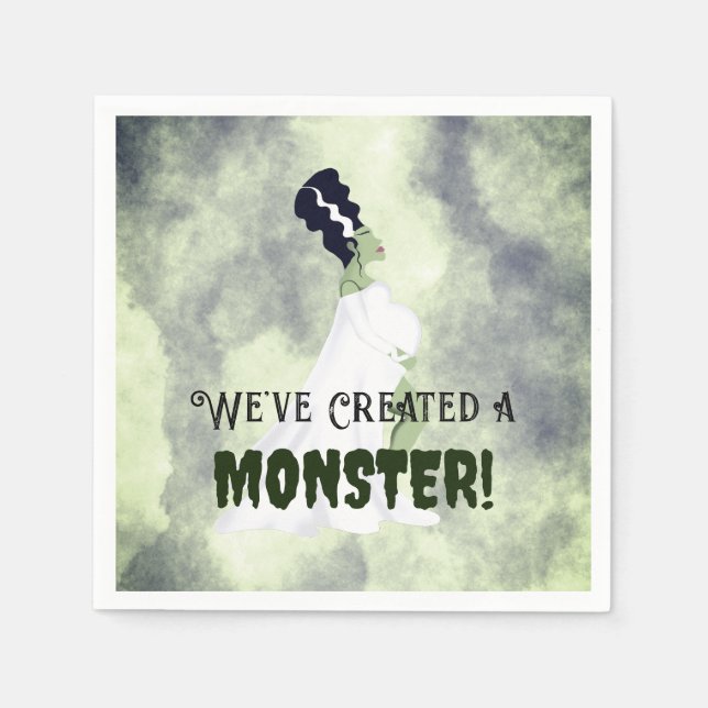 We've Created a Monster! Napkin (Front)