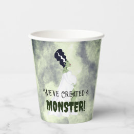 We've Created a Monster! Paper Cups