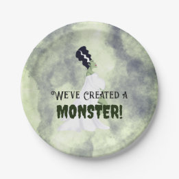 We've Created a Monster! Paper Plate