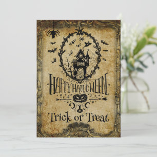 We've Gone Batty Halloween Party Invitation