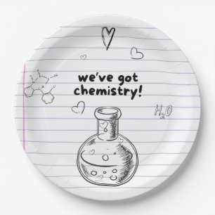 We've Got Chemistry Paper Plates