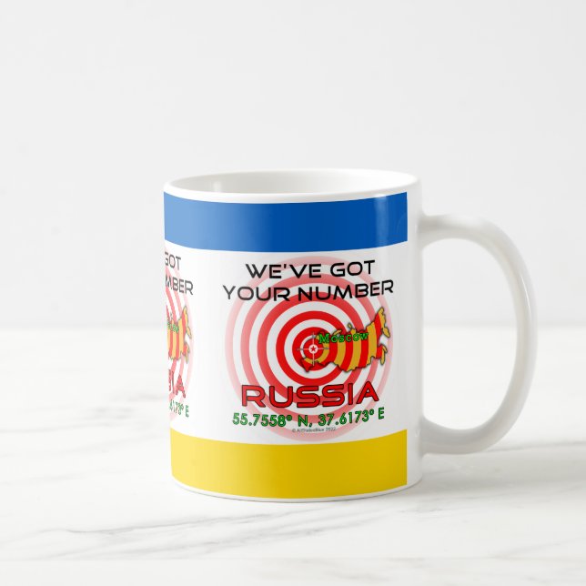 We've Got Your Number Russia Mug (Right)