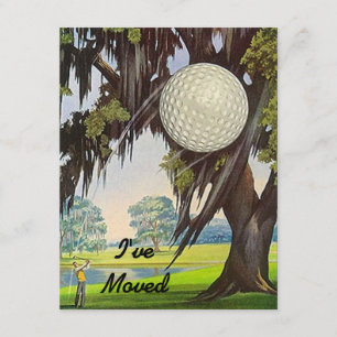 We've I've Moved Announcement Golf Golfing Move