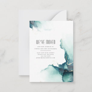 We've Moved Abstract Modern Moving Announcement