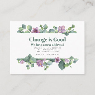 We've Moved Address Eucalyptus Moving Announcement