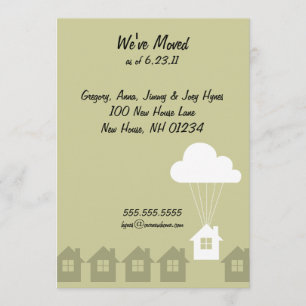 We've Moved Announcement Cards