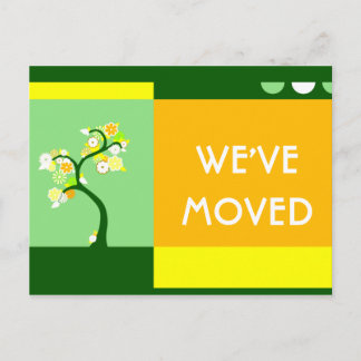 we've moved announcement : retro tree