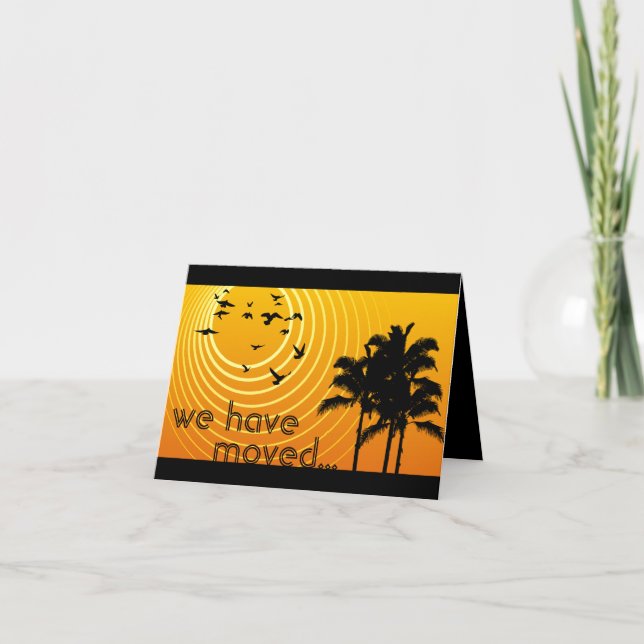 we've moved announcement : sunscene (Front)