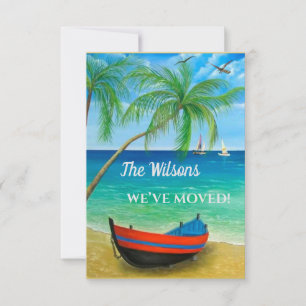 We've Moved  Beach Ocean Palms Budget Moving  Announcement
