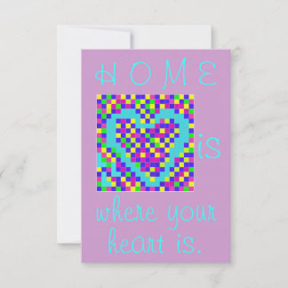 We've moved! blank lines 1 invitation