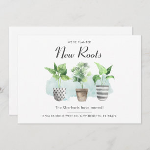 We've Moved Boho New Roots Moving Announcement