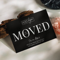 We've Moved Business Logo Office Address Change