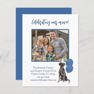 We've Moved Celebrating Dog Family Photo Budget   Announcement