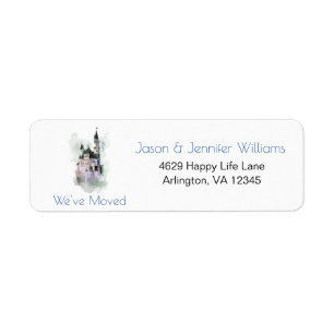 We've Moved Change of Address Castle New Home