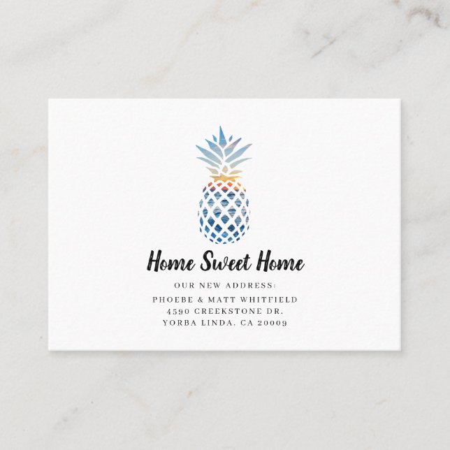 We've Moved Change of Address Moving Announcement  (Front)