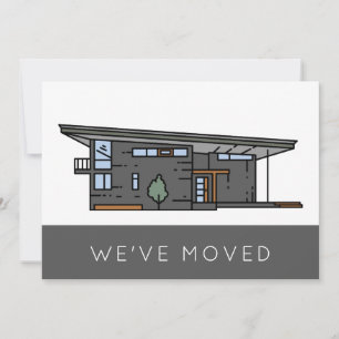 We've Moved Change of Address Moving Announcement