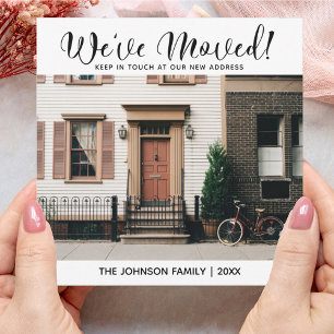 We've Moved Change of Address Moving Announcement