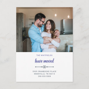 We've Moved Change of Address Moving Announcement Postcard