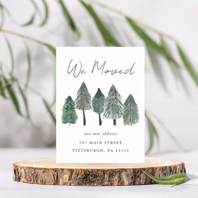 We've Moved Change of Address Moving Announcement Postcard (Creator Uploaded)
