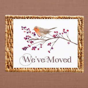We've Moved Change of Address New Address Announcement Postcard