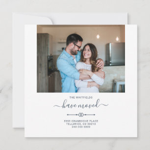 We've Moved Change of Address Photo Moving Announcement