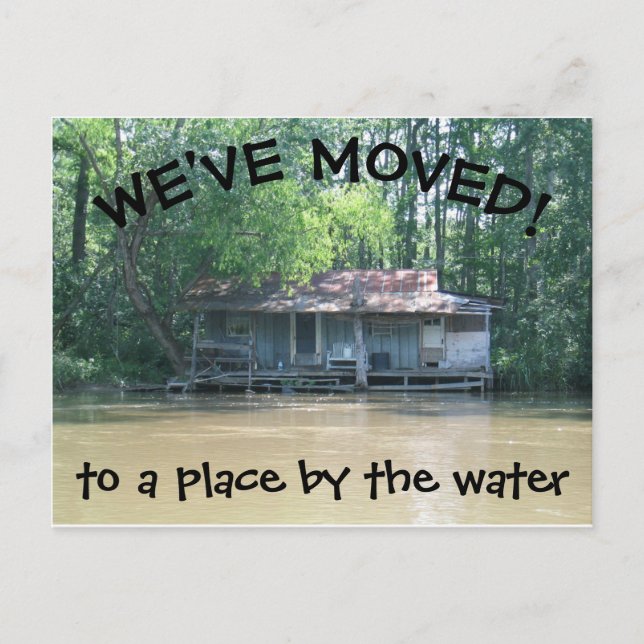 We've Moved Change Of Address Postcard (Front)